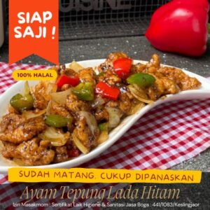 Ayam Fillet Lada Hitam - Siap Saji