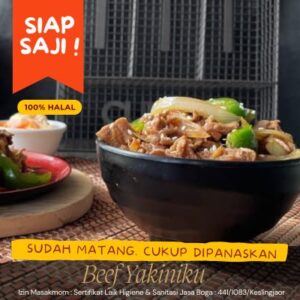 Beef Yakiniku - Siap Saji