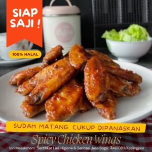 Spicy Chicken Wings / Middle Wings - Siap Saji
