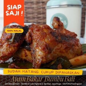 Ayam Bakar Bumbu Bali - Siap Saji