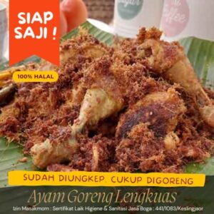Ayam Goreng Lengkuas - Ungkep