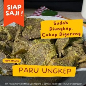 Paru Goreng Ungkep - Siap Goreng