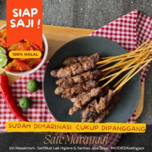 Sate Maranggi Sapi - Siap Saji