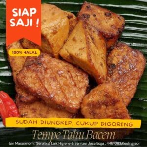 Tempe Tahu Bacem - Ungkep