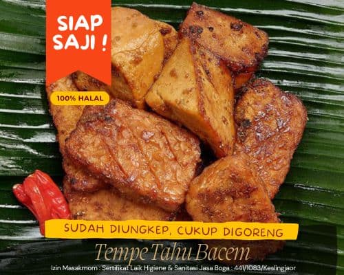 Tempe Tahu Bacem - Ungkep