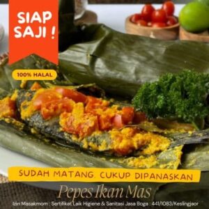 Pepes Ikan Mas - Siap Saji