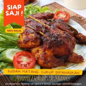Ayam Bekakak Manis - Siap Saji